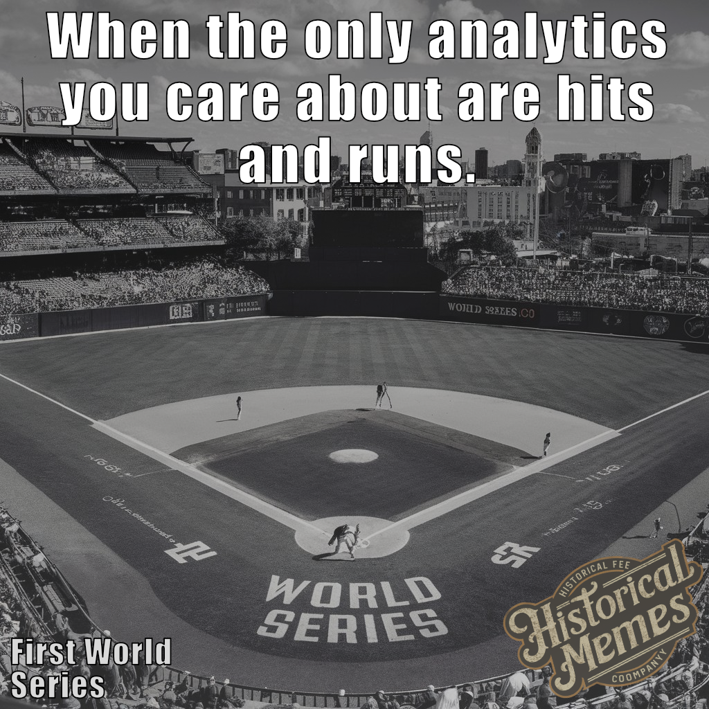 The First Baseball World Series